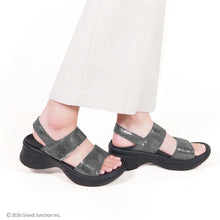 画像をギャラリービューアに読み込む, リゲッタ 2本ベルトストラップサンダル Re:getA SMS258 RE552 レディース