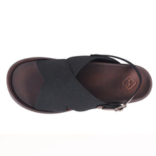 画像をギャラリービューアに読み込む, リゲッタカヌー ゴムクロスベルト ストラップサンダル RegettaCanoe CJFW3515 LVW633 レディース