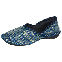 画像をギャラリービューアに読み込む, リゲッタカヌー ラメ 編み込み バブーシュ RegettaCanoe lvw516 CJBB4606 レディース