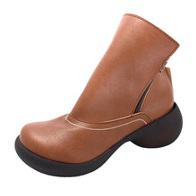 画像をギャラリービューアに読み込む, リゲッタカヌー エッグシューズ デザインショートブーツ RegettaCanoe CJES6138 lvw558 レディース