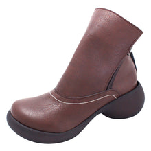 画像をギャラリービューアに読み込む, lvw558 レディース エッグシューズ デザインショートブーツ