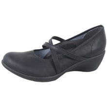 画像をギャラリービューアに読み込む, ets012 レディース クロスベルト アーモンドトゥ パンプス Re:getA