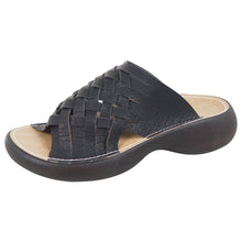 画像をギャラリービューアに読み込む, SMS187 レディース お気軽リゲッタ 編み込みつっかけサンダル Re:getA