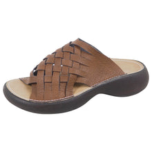 画像をギャラリービューアに読み込む, SMS187 レディース お気軽リゲッタ 編み込みつっかけサンダル Re:getA