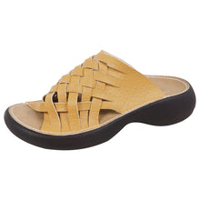 画像をギャラリービューアに読み込む, SMS187 レディース お気軽リゲッタ 編み込みつっかけサンダル Re:getA