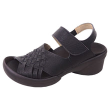 画像をギャラリービューアに読み込む, sms189 レディース 編み込みデザインストラップサンダル