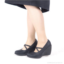 画像をギャラリービューアに読み込む, ets014 レディース クロスベルト アーモンドトゥ パンプス 9cm ヒールRe:getA