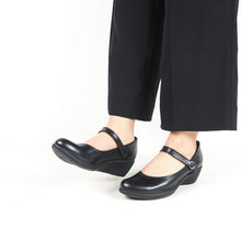 画像をギャラリービューアに読み込む, ets015 レディース ワンベルト アーモンドトゥ パンプス Re:getA