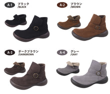 画像をギャラリービューアに読み込む, リゲッタカヌー ブーツ ムートン 風 RegettaCanoe 3way ボア 滑り止め グリップ 日本製 LVW048 CJFG1101 レディース