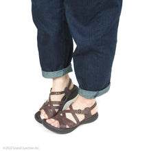 画像をギャラリービューアに読み込む, リゲッタカヌー サンダル グラディエーター かかと ストラップ ぺたんこ 日本製 RegettaCanoe LVW106 CJFD5368 レディース