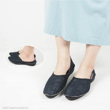 画像をギャラリービューアに読み込む, lvw513 レディース リネン混バブーシュ