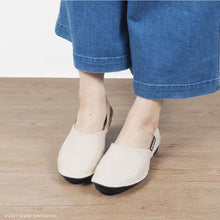 画像をギャラリービューアに読み込む, lvw513 レディース リネン混バブーシュ