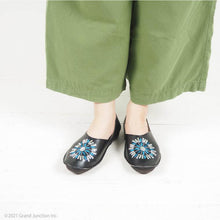 画像をギャラリービューアに読み込む, リゲッタカヌー モロッコ刺繍バブーシュ RegettaCanoe lvw514 CJBB4603 レディース