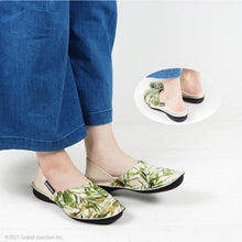 画像をギャラリービューアに読み込む, リゲッタカヌー ボタニカル柄 バブーシュ RegettaCanoe lvw515 CJBB4605 レディース