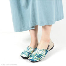 画像をギャラリービューアに読み込む, リゲッタカヌー ボタニカル柄 バブーシュ RegettaCanoe lvw515 CJBB4605 レディース