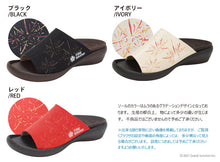 画像をギャラリービューアに読み込む, リゲッタカヌー サンダル RegettaCanoe つっかけ カバーサンダル サボ サンダル 葛城煙火 コラボレーション フラットウェッジ ウェッジソール 日本製 LVW546 CJFW3513 レディース