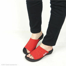 画像をギャラリービューアに読み込む, リゲッタカヌー サンダル RegettaCanoe つっかけ カバーサンダル サボ サンダル 葛城煙火 コラボレーション フラットウェッジ ウェッジソール 日本製 LVW546 CJFW3513 レディース