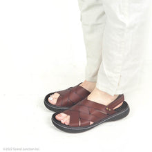 画像をギャラリービューアに読み込む, リゲッタカヌー サンダル 編み込み ベルクロ ぺたんこ フラット 歩きやすい 履きやすい ストラップ 日本製 LVW576 CJNT1000 レディース