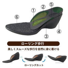 画像をギャラリービューアに読み込む, ets017 レディース アーモンドトゥ ローファー パンプス Re:getA