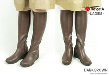 画像をギャラリービューアに読み込む, リゲッタ ストレッチロングブーツ Re:getA SMS080 R610 レディース