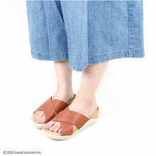 画像をギャラリービューアに読み込む, SMS139 レディース お気軽リゲッタ ビッグクロスベルトサンダル Re:getA