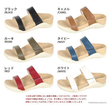 画像をギャラリービューアに読み込む, リゲッタ お気軽リゲッタ 2本ベルトサンダル Re:getA ECR002 sms140 レディース