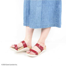 画像をギャラリービューアに読み込む, SMS140 レディース お気軽リゲッタ 2本ベルトサンダル Re:getA