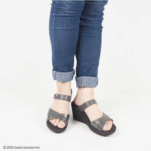 画像をギャラリービューアに読み込む, リゲッタ サンダル Re:getA 7cm ヒール グミ ソール つっかけ ミュール ウェッジソール レイヤードデザイン エナメル コンビ 履きやすい 痛くない 歩きやすい 脚長 日本製 SMS145 R1012 R1014 レディース