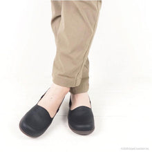 画像をギャラリービューアに読み込む, レディース プレーンモカシン ブラウンソール SMS166 2ball ツヴォル