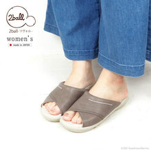 画像をギャラリービューアに読み込む, レディース カバーつっかけサンダル 2ball ツヴォル