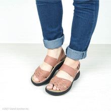 画像をギャラリービューアに読み込む, SMS186 レディース お気軽リゲッタ 編み込みストラップサンダル Re:getA