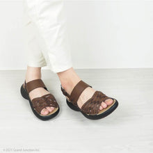 画像をギャラリービューアに読み込む, SMS186 レディース お気軽リゲッタ 編み込みストラップサンダル Re:getA