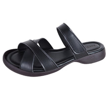 画像をギャラリービューアに読み込む, リゲッタカヌー クロスベルトベルクロフラットサンダル RegettaCanoe  LVW455 CJSL1706 レディース
