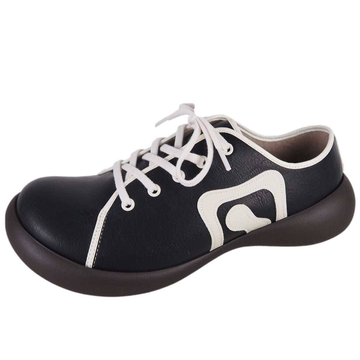 リゲッタ カヌー ロゴスニーカー レディース きれいめ 黒 白 歩き