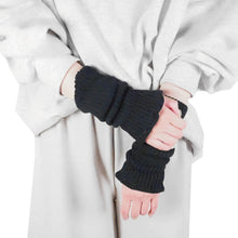 画像をギャラリービューアに読み込む, KinoKoto アームウォーマー 絹に炭を塗布した手くび用あたたかサポーター asc004 レディース メンズ
